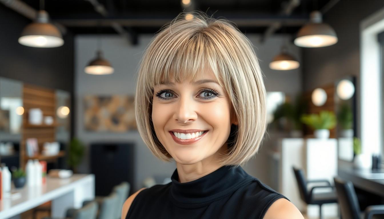10 Stunning Bob Haircuts That Take Years Off Women Over 50 12 10 Stunning Bob Haircuts That Take Years Off Women Over 50 11