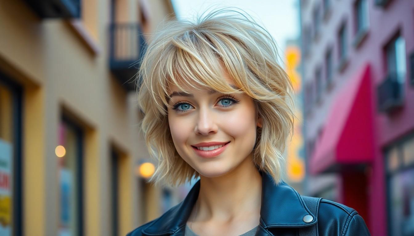 10 Stunning Blonde Wolf Cut with Bangs Styles You Need to Try in 2025 4 10 Stunning Blonde Wolf Cut with Bangs Styles You Need to Try in 2025 3