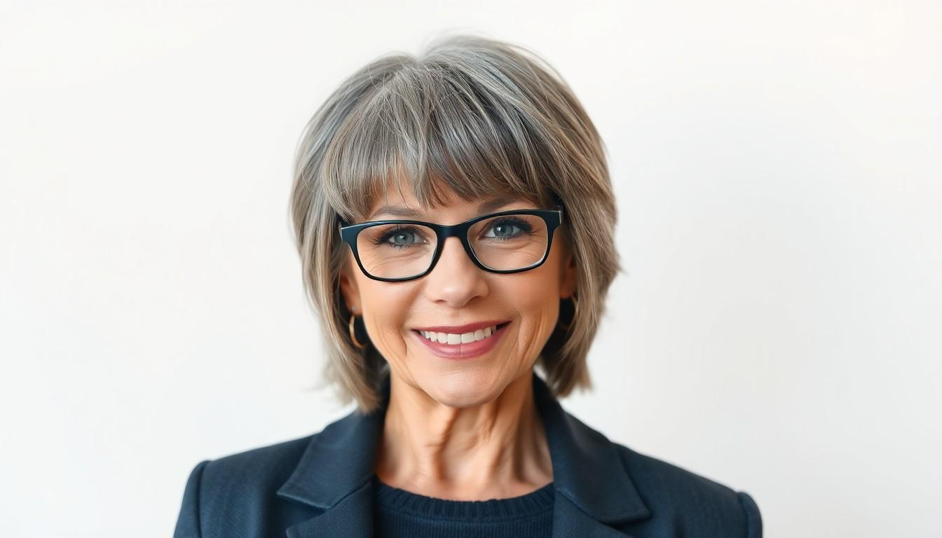 10 Flattering Bangs Hairstyles That Make Older Women Look Years Younger 7
