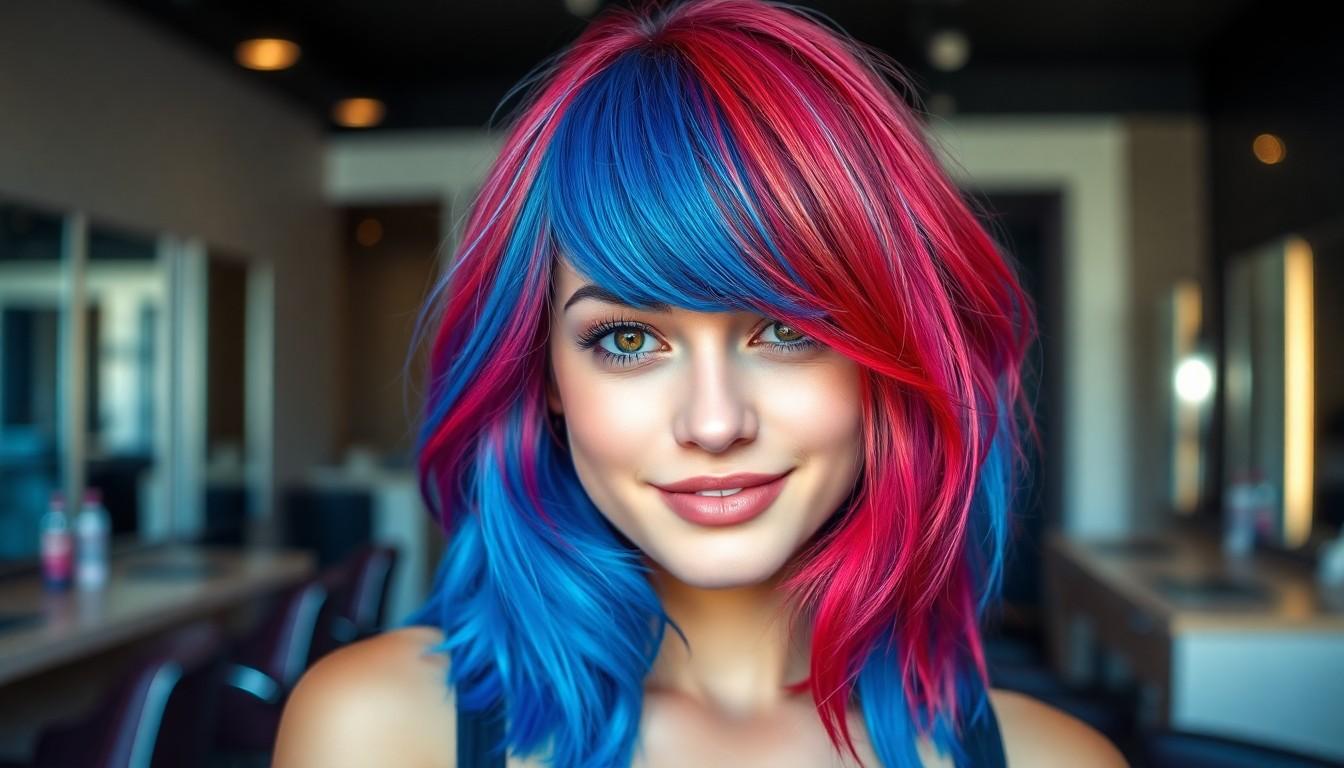 10 Epic Bold Hair Dye Ideas: From Electric Blue to Glow-in-the-Dark Neon (2025) 11