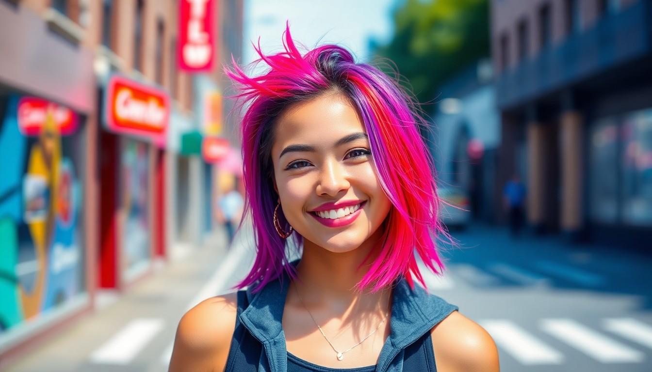 10 Epic Bold Hair Dye Ideas: From Electric Blue to Glow-in-the-Dark Neon (2025) 5