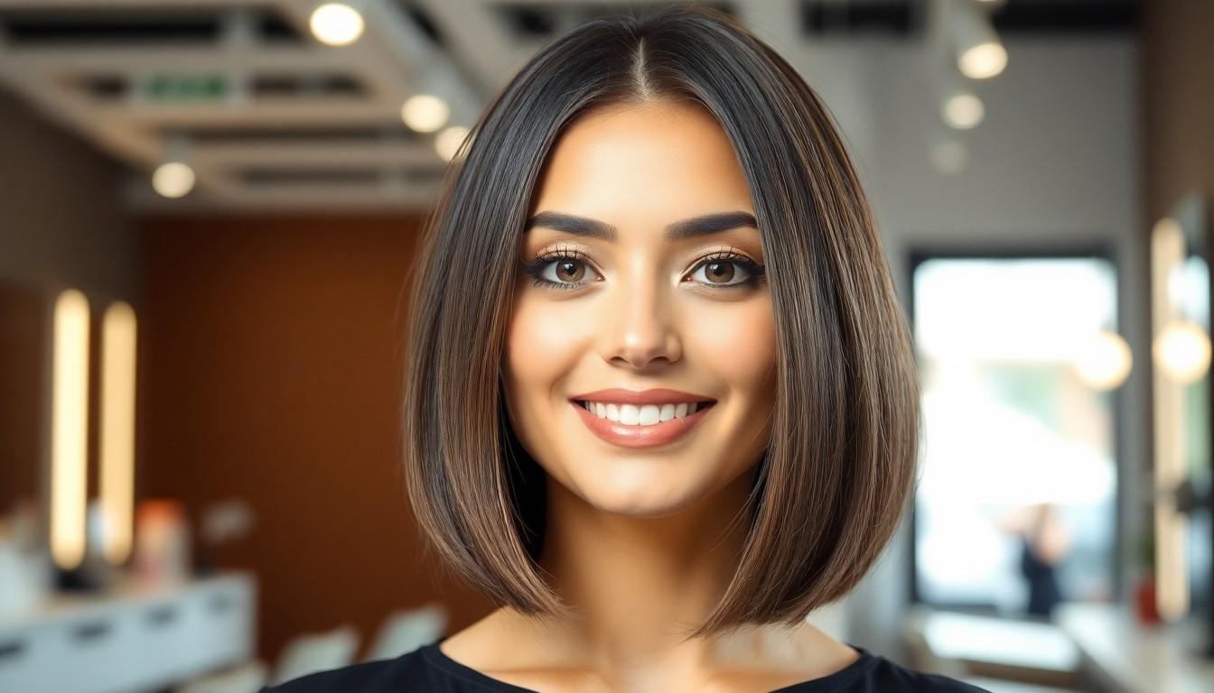 10 Stunning Chin-Length A-Line Bobs That Are Trending Right Now 18 10 Stunning Chin-Length A-Line Bobs That Are Trending Right Now 17