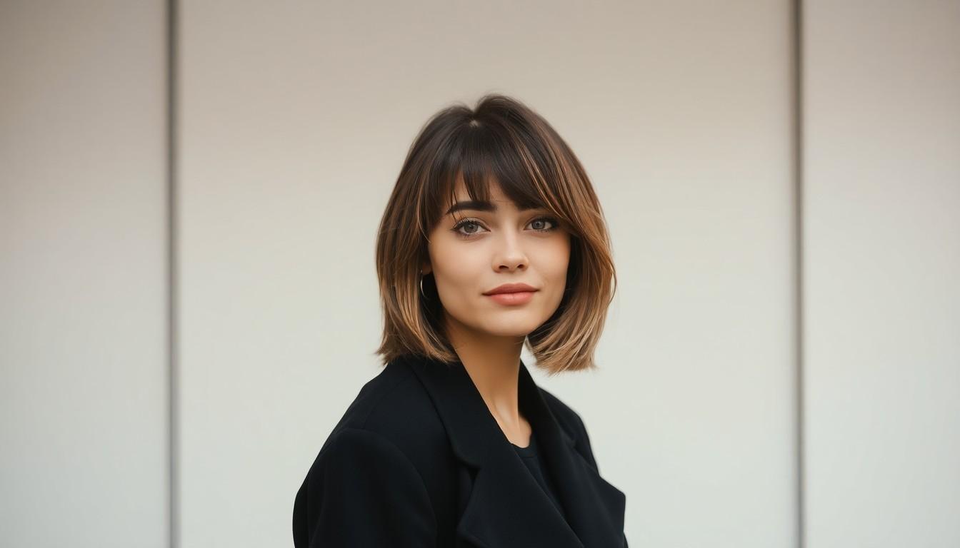 10 Stunning Chin-Length A-Line Bobs That Are Trending Right Now 6 10 Stunning Chin-Length A-Line Bobs That Are Trending Right Now 5