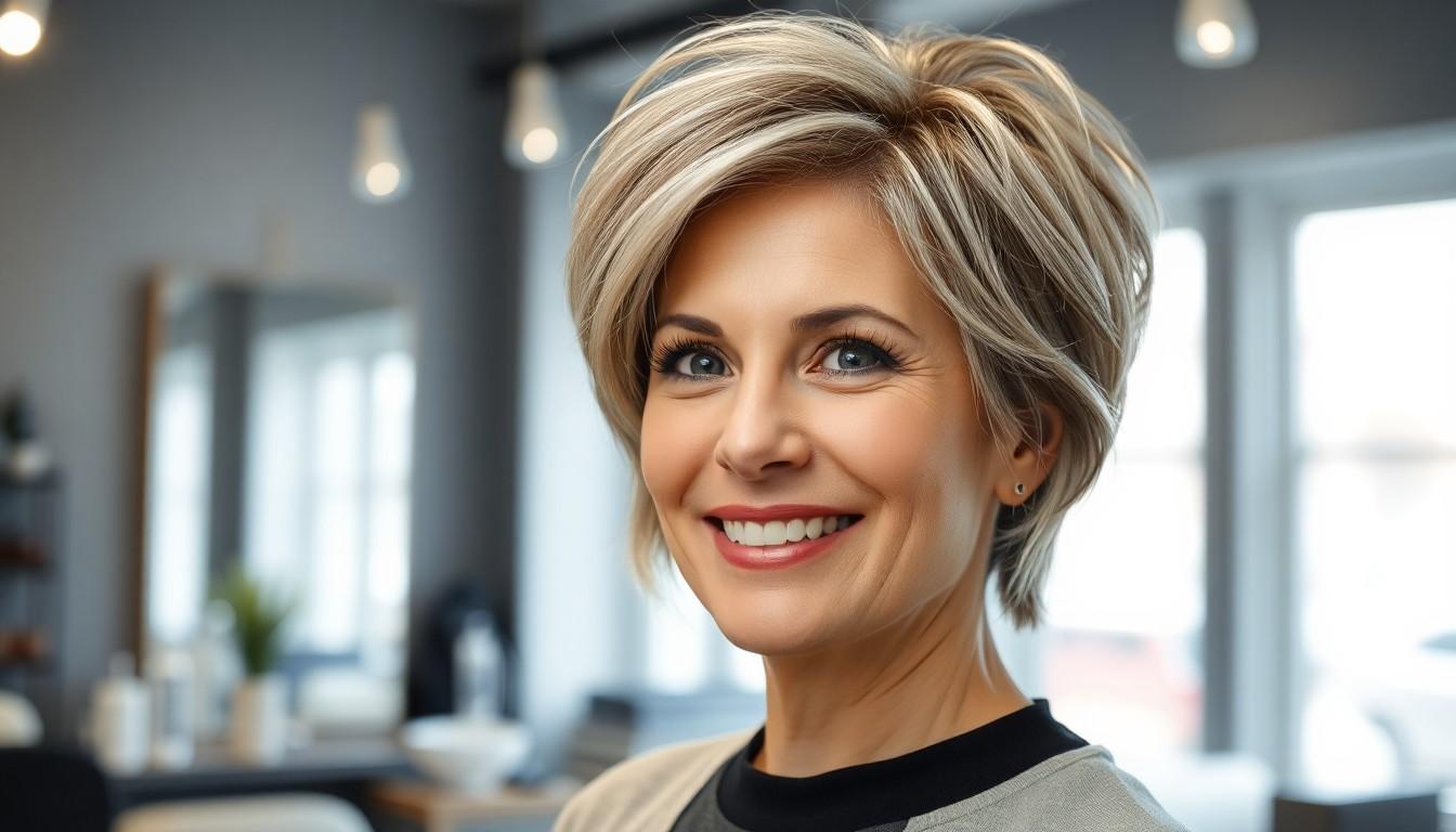 10 Sexiest Short Hairstyles That Make Women Over 40 Look Stunning 15
