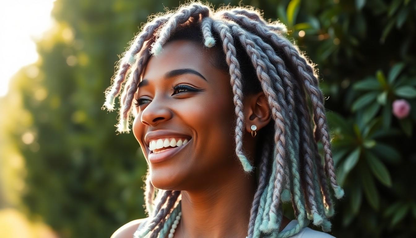 15 Stunning Dyed Loc Hairstyles: From Vibrant Reds to Galaxy-Inspired Colors 18 15 Stunning Dyed Loc Hairstyles: From Vibrant Reds to Galaxy-Inspired Colors 17
