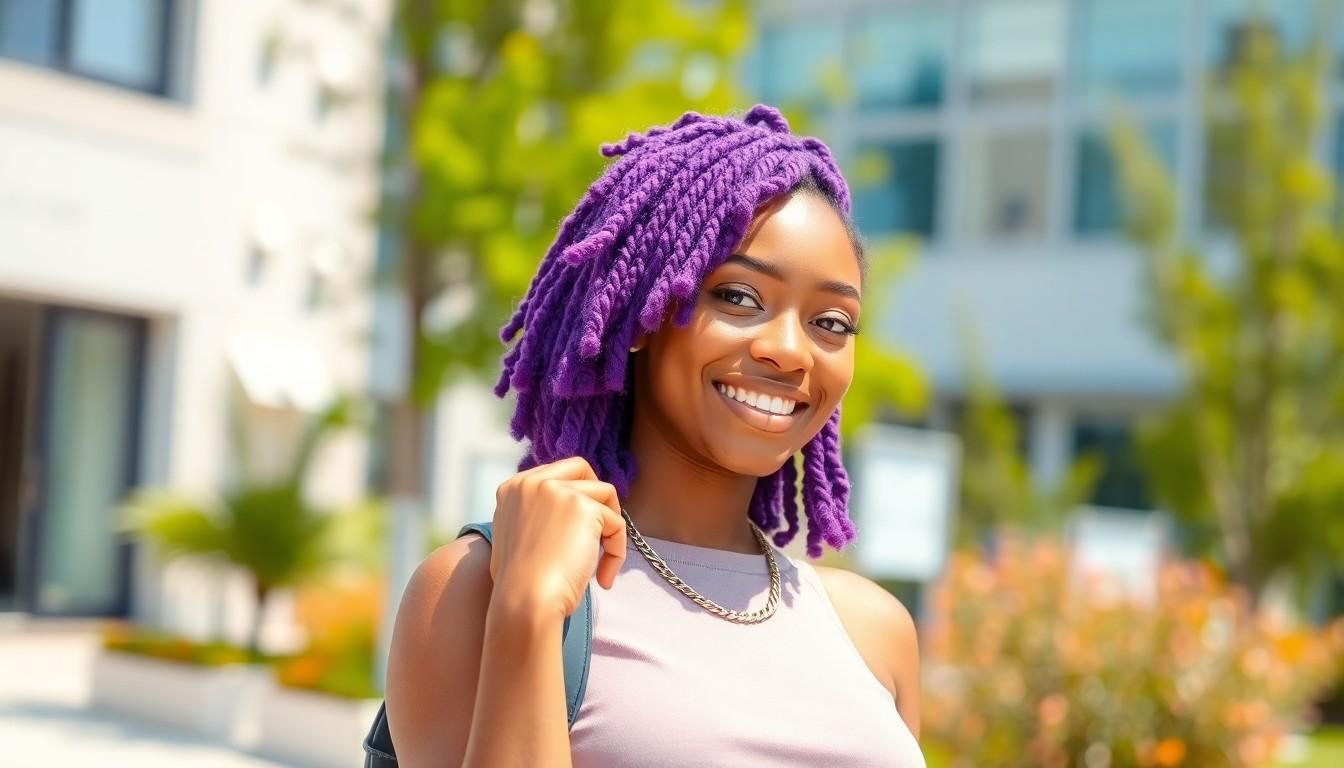 15 Stunning Dyed Loc Hairstyles: From Vibrant Reds to Galaxy-Inspired Colors 10 15 Stunning Dyed Loc Hairstyles: From Vibrant Reds to Galaxy-Inspired Colors 9
