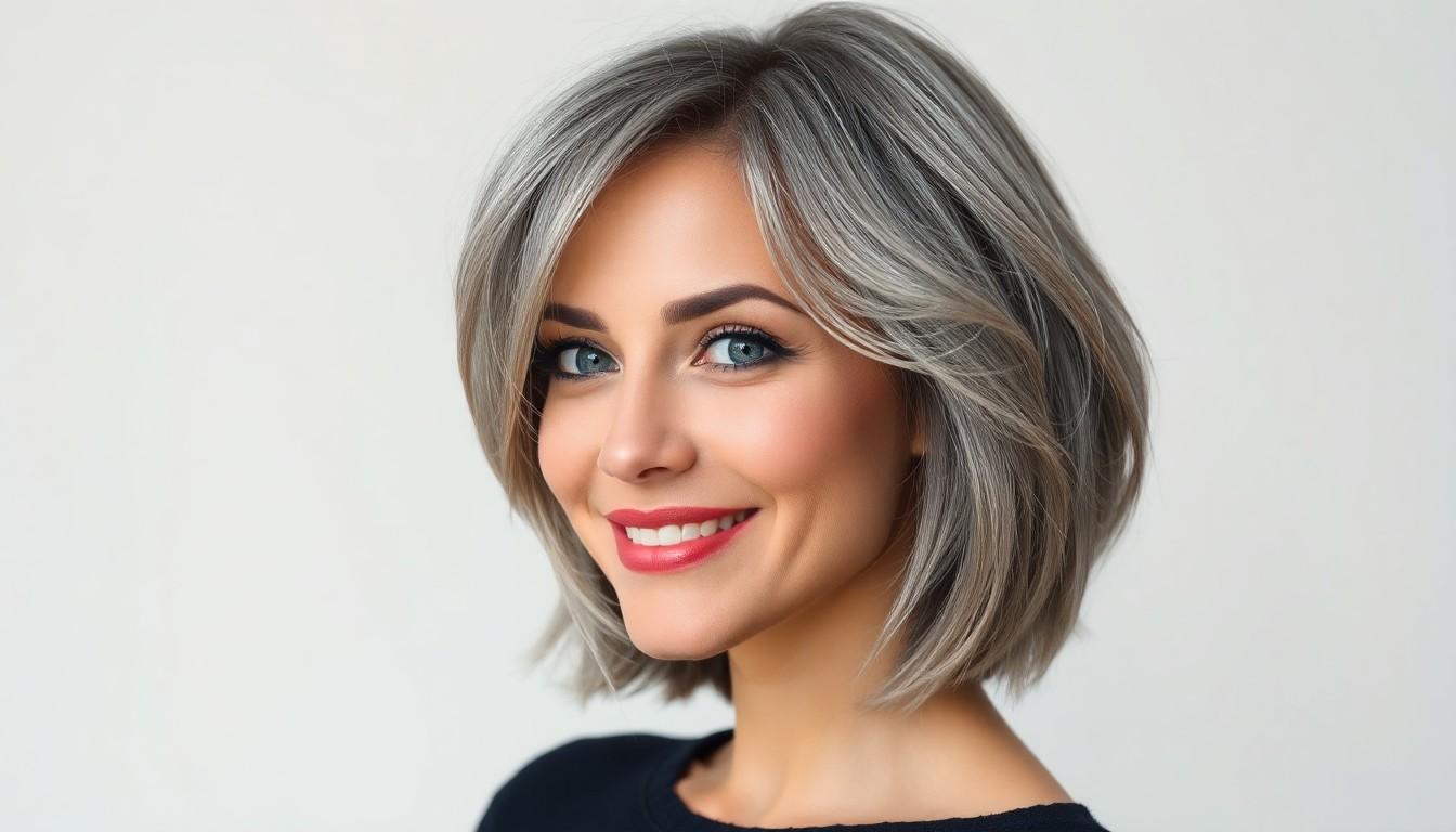 10 Stunning Grey Bob Hairstyles That Flatter Every Face Shape | 2025 Guide 4 10 Stunning Grey Bob Hairstyles That Flatter Every Face Shape | 2025 Guide 3