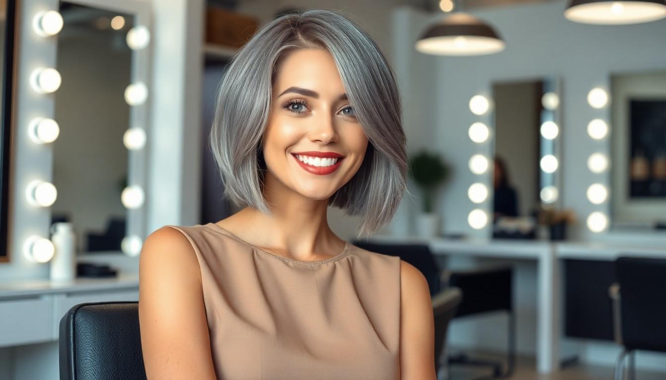 10 Stunning Grey Bob Hairstyles That Flatter Every Face Shape | 2025 Guide 16 10 Stunning Grey Bob Hairstyles That Flatter Every Face Shape | 2025 Guide 15