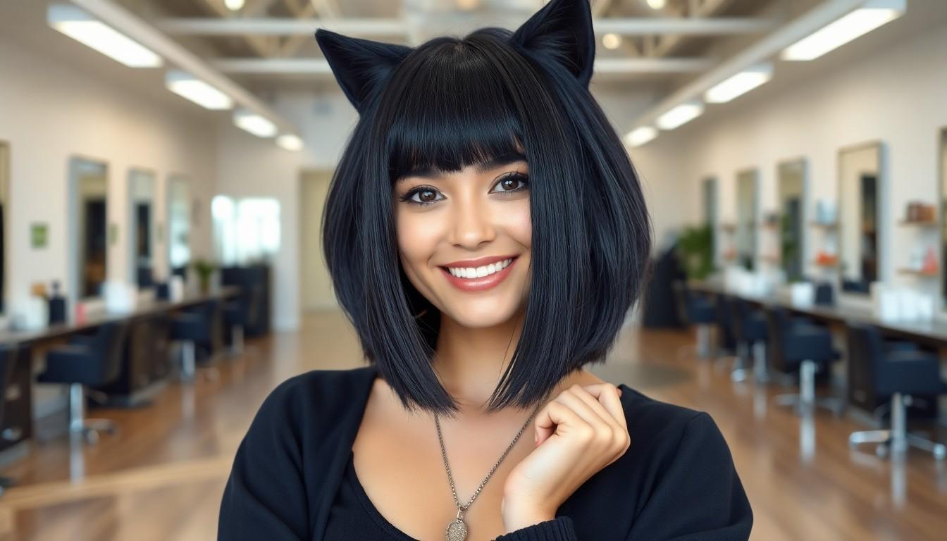 The Black Wolf Cut: 10 Stylish Ways to Rock This Bold Layered Hairstyle Trend 3